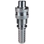 303 Stainless Steel Dix-Lock™ N-Series Bowes Interchange Hose Barb Plug